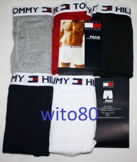Tommy Hilfiger Boxer Briefs Mens 1 Piece 100% Cotton New underwear S