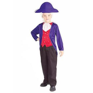 President George Washington Halloween Costume   Child Size Large 12 14