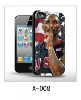 Kobe Bryant Cool 3D Hard Case Cell Phone Cover Skin Fit A pple iPhone