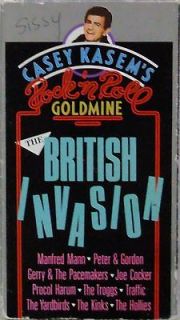 CASEY KASEMS British Invasion Rock N Roll Goldmine VHS Procol Harum
