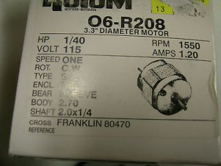 rotom r208 exhaust fan motor from canada 