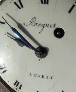Important historical Breguet Paris silver&enamel award watch c