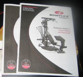 NEW Bowflex Ultimate 2 Assembly and Owners Manuals