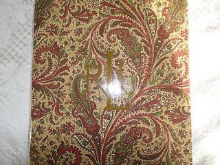 New Ralph Lauren Redding Paisley Rust/Red/Tan Floral Tablecloth