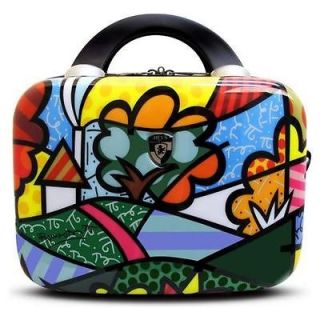 NEW Britto by Heys USA Landscape Flowers 12 Beauty Cas
