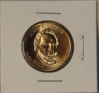 James Buchanan 2010 D Presidential Dollar Coin Uncirculated BU