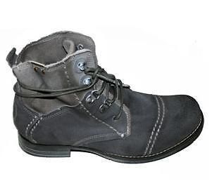 Bunker Tibet military style boots in Grey   Brand New