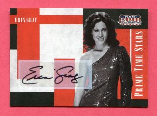 2011 Americana Erin Gray Autograph Auto 76/99 Prime Time Stars #8 Buck