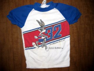 BUGS BUNNY infant T shirt vtg track & field Looney Tunes 24M