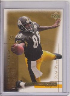 2000 Gold Reserve Solid Gold Plaxico Burress RC JETS