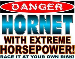 HORNET WITH EXTREME HORSEPOWER T SHIRT #4541 AMC 401