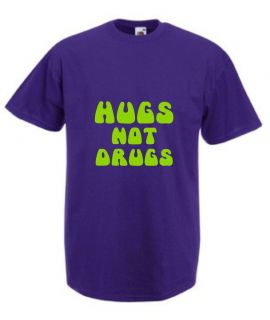 DRUGS T SHIRT Mens All Colours S XXL Slogan Funny Nice Gift Not Pugs
