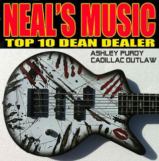Dean Ashley Purdy CADILLAC Outlaw Electric Bass BLACK VEIL BRIDES