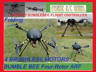 BUMBLE BEE Four Rotor RC Quadcopter Folding design ARF without flight
