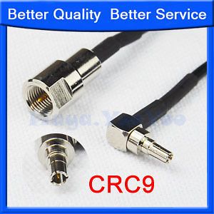 8in FME male to CRC9 plug for Huawei USB 3G Modem cable
