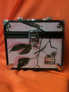 Medium Train Case By Caboodles RealTree AP Pink Camo with Black Trim