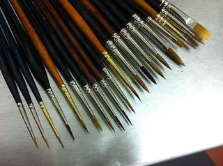 / Army Painter / Wargamer / Foundry type Model Painting Brushes