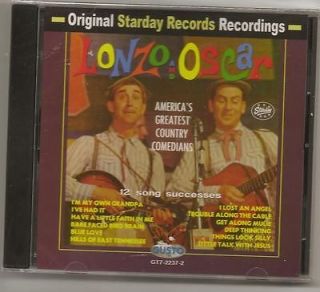 LONZO & OSCAR, CD AMERICAS GREATEST COUNTRY COMEDIANS NEW SEALED