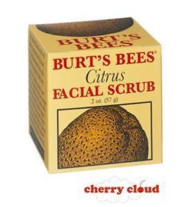 BURTS Burts BEES CITRUS ALMOND FACIAL Exfoliating Face SCRUB 57G Jar