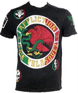 Affliction Cain Velasquez UFC 155 Walkout MMA T Shirt   Black