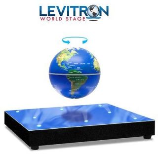 Levitron World Stage 3 levitating rotating globe with LED levitating