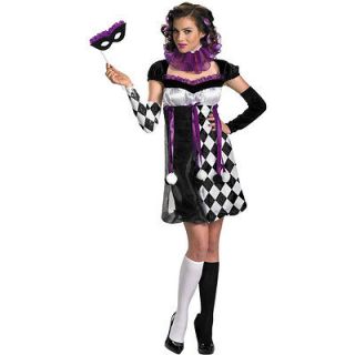 Harlequin Masquerade Adult Costume harlequin,clow n,mardi gras,fat