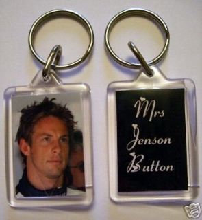 Mrs Jenson Button, F1, Grand Prix, Keyring *