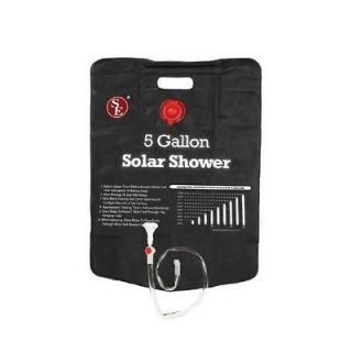 SE CSS5G 5 Gallon Solar Shower with Reinforced Handle with PVC