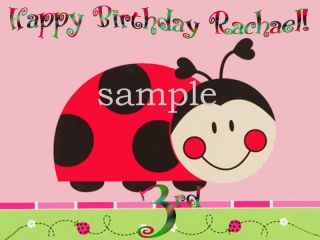 ladybug edible cake image icing topper party supplies from canada