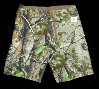 size L & XL Team Realtree Camo Cargo Hunting Shorts Lightweight Feel