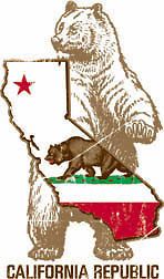 California T Shirt Big Bear California Republic Tee