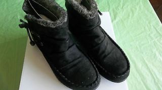 womens Call it Spring boots moccassin style with fur lining NWB retail