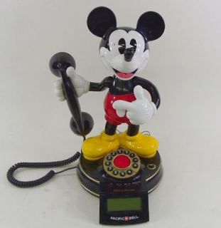 Telemania Disney Mickey Mouse Animated Talking Telephone w/ Caller ID