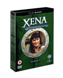 Xena Warrior Princess Complete Season 3 DVD Action Adventure TV Series