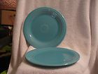 Fiesta Ware Turquoise   10.5 Dinner Plate & 9.5 Luncheon Plate