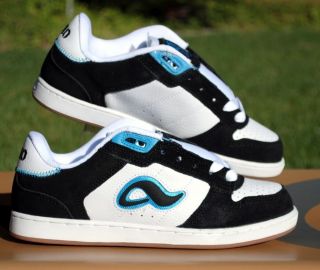 Adio Hamilton V2 Skate Shoes Mens Size 5.5 New in Box White Black Blue
