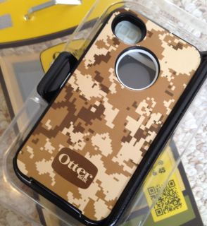 DEFENDER Series Military Style for iPhone 4S 4 White Desert Camo