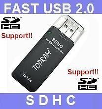 R3 CAMERA MEMORY CARD READER USB SECURE DIGITAL SD SDHC FO 2GB 4GB 8GB