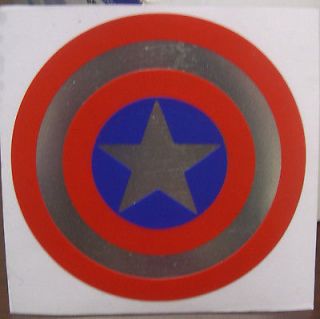 Captain America Shield vinyl decal many sizes & options