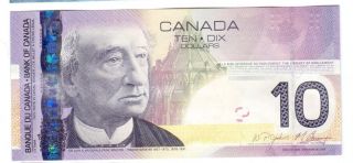 Canada 10$ Bill Note Canadian Currency paper bill Current currency New