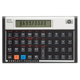 Financial Calculator With Factory sealed Manual and Fresh Batteries
