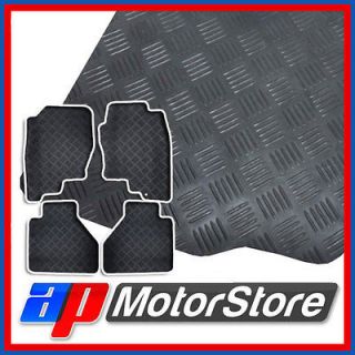 Outback 2000 To 2009 Tailored RUBBER Car Mats Black   Easy Clean