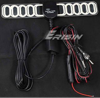 ES010 WATERPROOF IN CAR TV 2 DIN 2 IN 1 ANALOG ANTENNA WITH AMPLIFIER