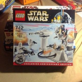 Star Wars Lego 7749 Echo Rebel Base Hoth MISB NR 5 Minifigures