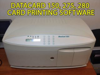DataCard 150i, 275 , 280, 295 Card Printing Software