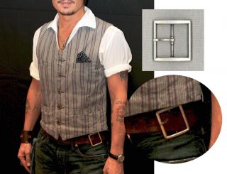 Square Belt Buckle   Johnny Depp Replica Buckle   NEW