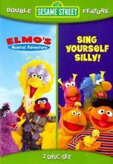 Sesame Streetsing Yourself Silly/elm   DVD New & Sealed