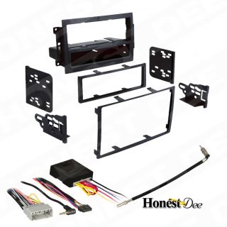 JEEP CAR STEREO SINGLE/DOUBLE/ 2/D DIN RADIO INSTALL DASH KIT CMBO
