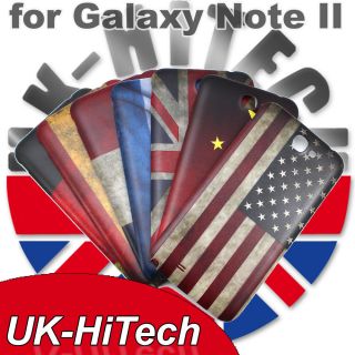 Flag Pattern Battery Back Cover Rear Back Door For Samsung N7100
