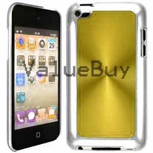 Apple iPod Touch 4th generation Aluminum plated hard case cover 4G